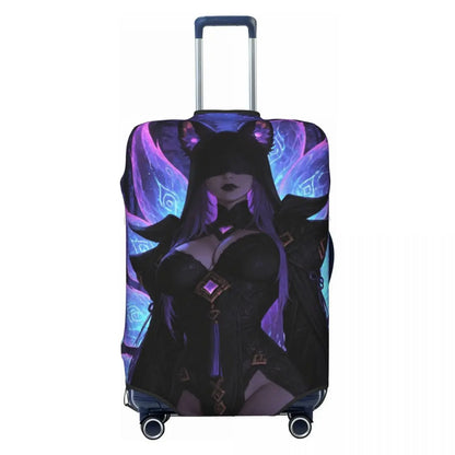World Of Warcraft Sylvanas Windrunner Suitcase Cover Travel Holiday Fun Luggage Supplies Protection
