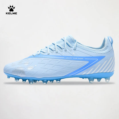 Kelme Soccer Shoes Men's Marauding Mid-Range MG Adult Game Short Spikes Professional Training Human Grass Football Shoes
