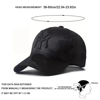 Unisex Letter Embroidery Camouflage Baseball Caps Spring and Autumn Outdoor Adjustable Casual Hats Sunscreen Hat Sports Golf Cap