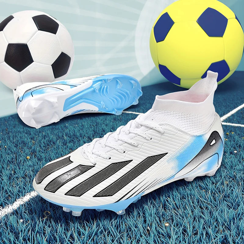 New Men's Football Boots Cleats Boys Ultralight Sport Soccer Shoes Adult Professional Non-Slip Comfortable Training Match Grass