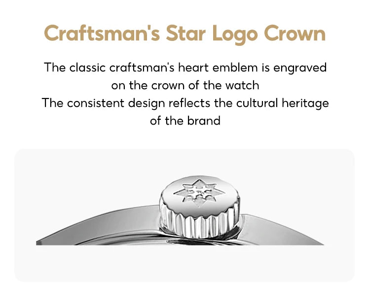 FARASUTE Manual Mechanical Men's Watch Seagull Movement Sapphire Crystal Business Waterproof Regulateur Men's Watch