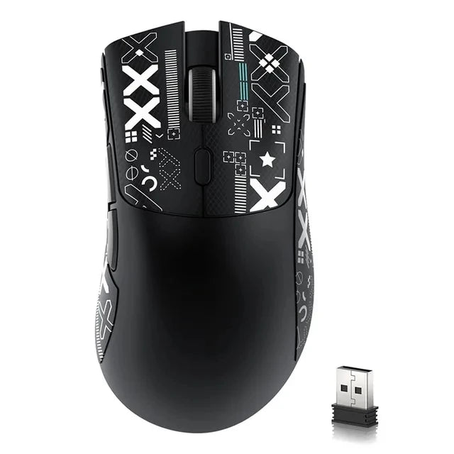 Attack Shark R1 leichte Bluetooth 2.4G kabellose Gaming-Maus PAW3311 18000DPI ergonomische Makro-Maus