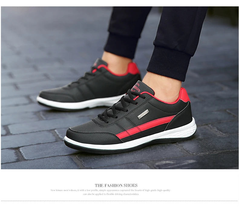 Men's Walking Shoes - Slip-On Tennis Running Shoes Memory Foam Lightweight Work Sneakers for Indoor Outdoor Gym