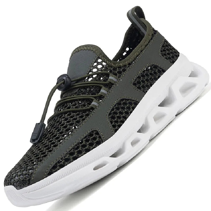 Hombres, mujeres, zapatillas de vadeo de secado rápido, transpirables, AquaIn Upstream, antideslizantes, para deportes al aire libre, resistentes al desgaste, zapatillas de playa, tallas 39-46