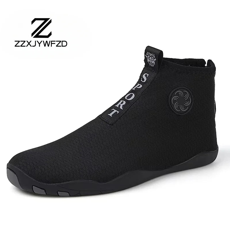 Outdoor Sport Hiking Wading Sneakers Unisex Swimming Water Shoes High Top Barefoot Beach Aqua Shoes Fitness Diving Surf Sandals