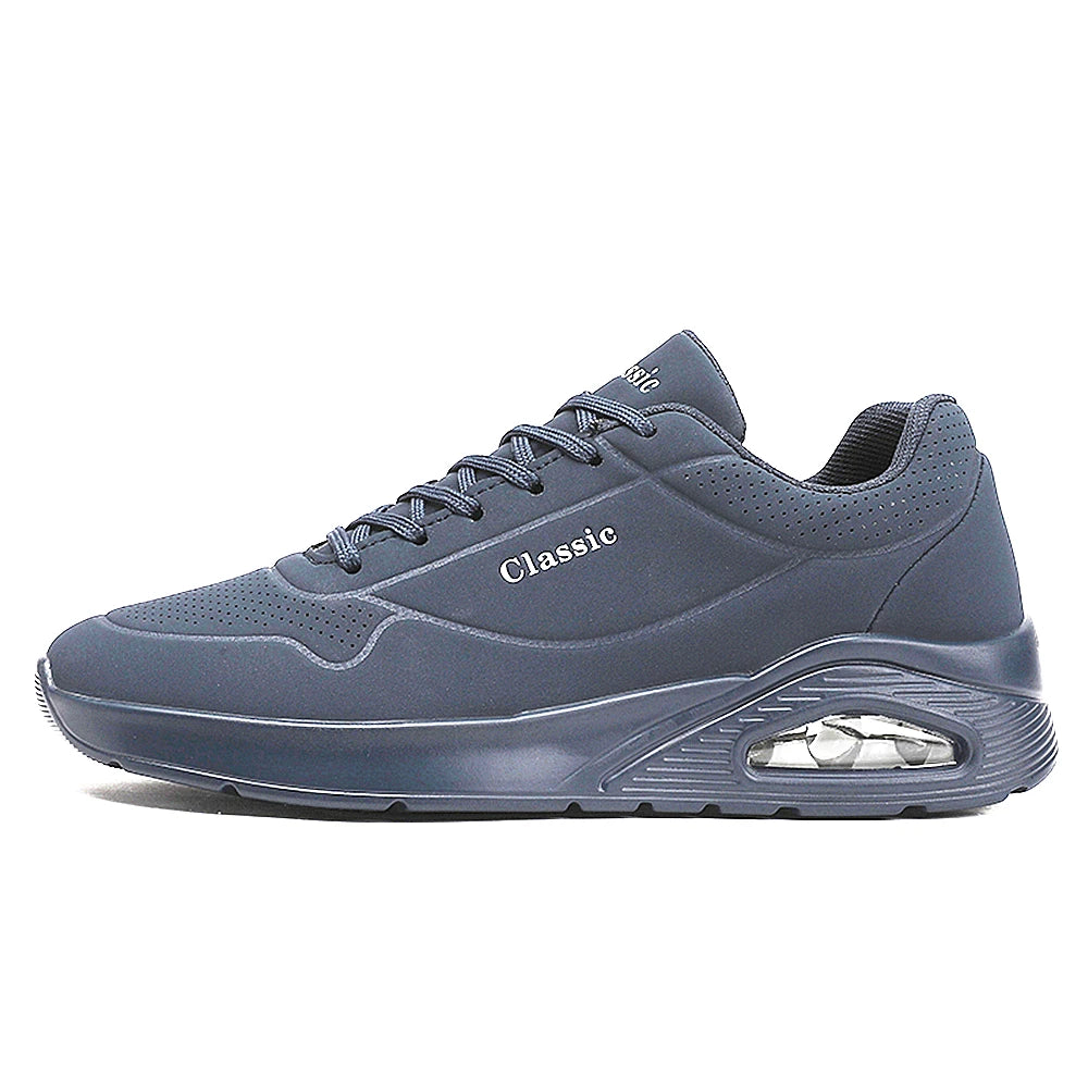 Men's Breathable Shock-Absorbing Running Shoes with Air Cushion Lightweight Low-Top Sneakers for Gym Training Casual Wear