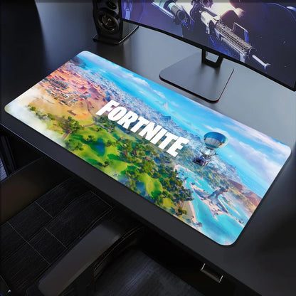 Mouse Pad Shooting Mouse Pad Non-slip Lock Edge Office Student F-FORTNITE Game Gaming Thickened Survival Large Writing Pad Cushion