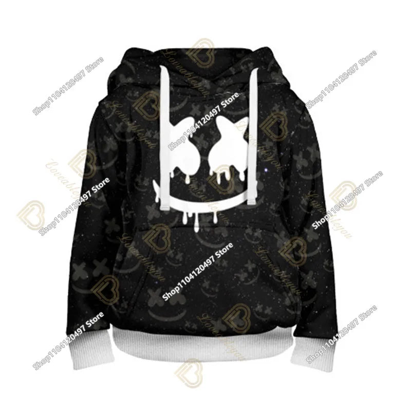 Children's Clothing Fortnite Cosplay Hoodie Sweatshirt, Battle Ikonik Man Sleeve Costume, Christmas Pullover Stress Shirt Clothes
