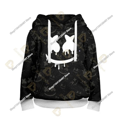 Children Battle Royals Hoodie Fortnite Boys Girls Cartoon Printed Pullovers Kids Sweatshirt Harajuku Streetwear Spring Winter