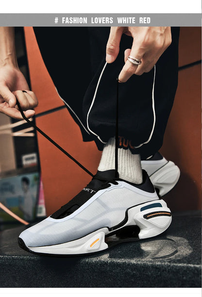 2026 New Men Sports Breathable Lightweight Comfortable Athletic Nonskid Sneakers Daily Leisure Shopping Walking Marathon Shoes