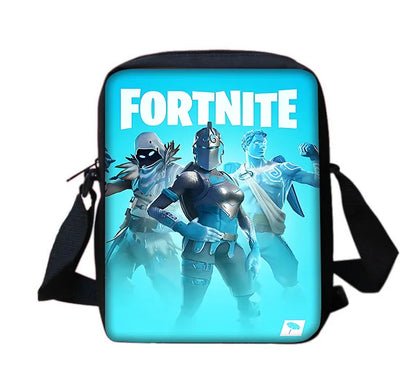 Hot Classic Game Fortnite Boys and Girls Printed Shoulder Messenger Bag Child Casual Handbag Men Women Phone Bag Shopping Bag