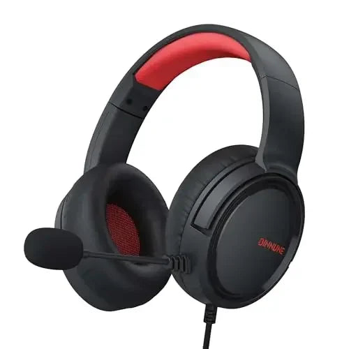 Casque de jeu filaire supra-auriculaire BINNUNE BG02 avec micro pour PS4 PS5 Xbox Series X | Casque stéréo premium pour Xbox One, PC, Switch et Pro