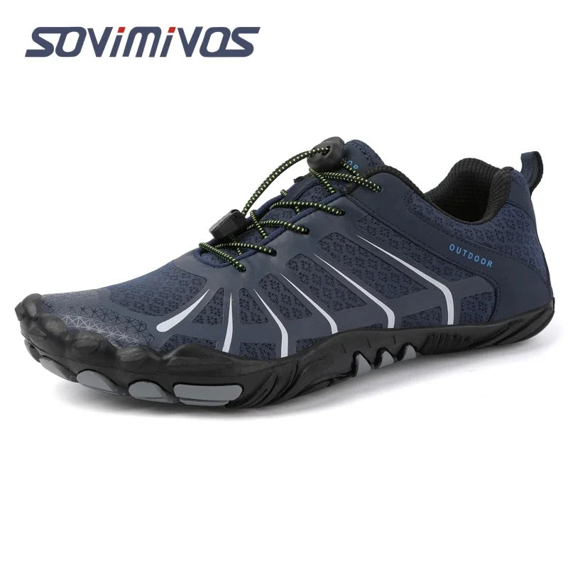 Men's Trail Running Shoes, Lightweight Athletic Zero Drop Barefoot Shoes Non Slip Outdoor Walking Minimalist Shoes for Women