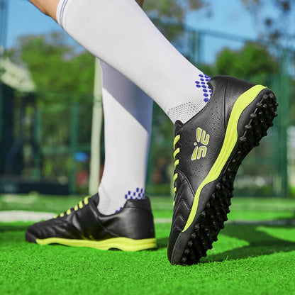 Nouvelles chaussures de football pour hommes, crampons de match, bottes de football TF/FG, baskets unisexes ultralégères pour gazon, vente chaude, haute qualité, professionnelles