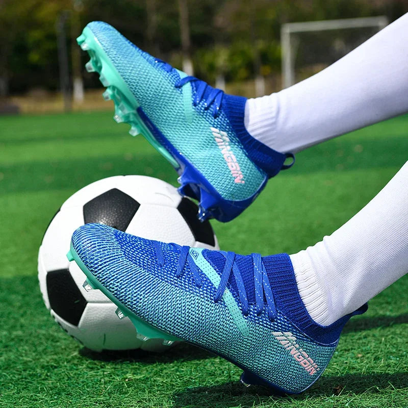 Moški nogometni čevlji Profesionalni nogometni čevlji Športni čevlji za futsal Ženski Unisex Ultralahki Visokokakovostni TF/FG športni čevlji