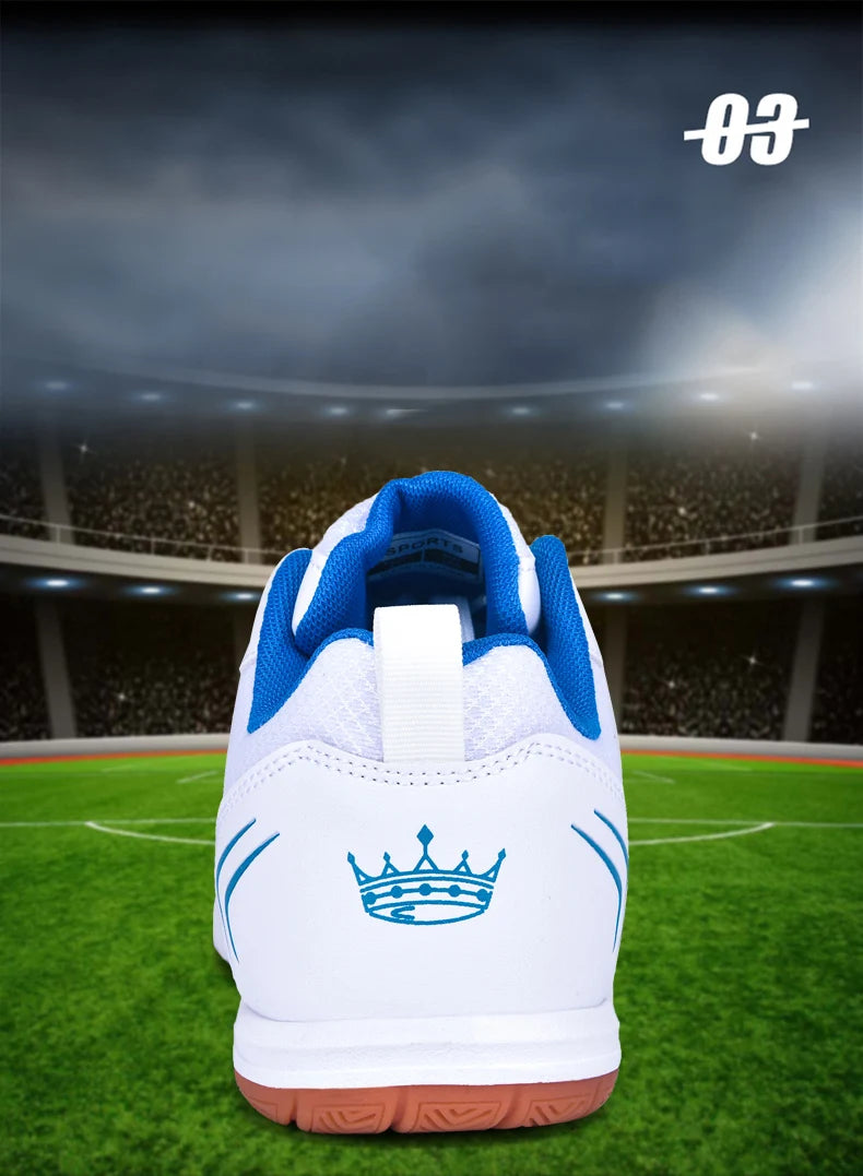 Men's Professional Soccer Cleats Anti-Slip Futsal Training Cleats Wear-Resistant Ultralight Outdoor Indoor Unisex Sneakers