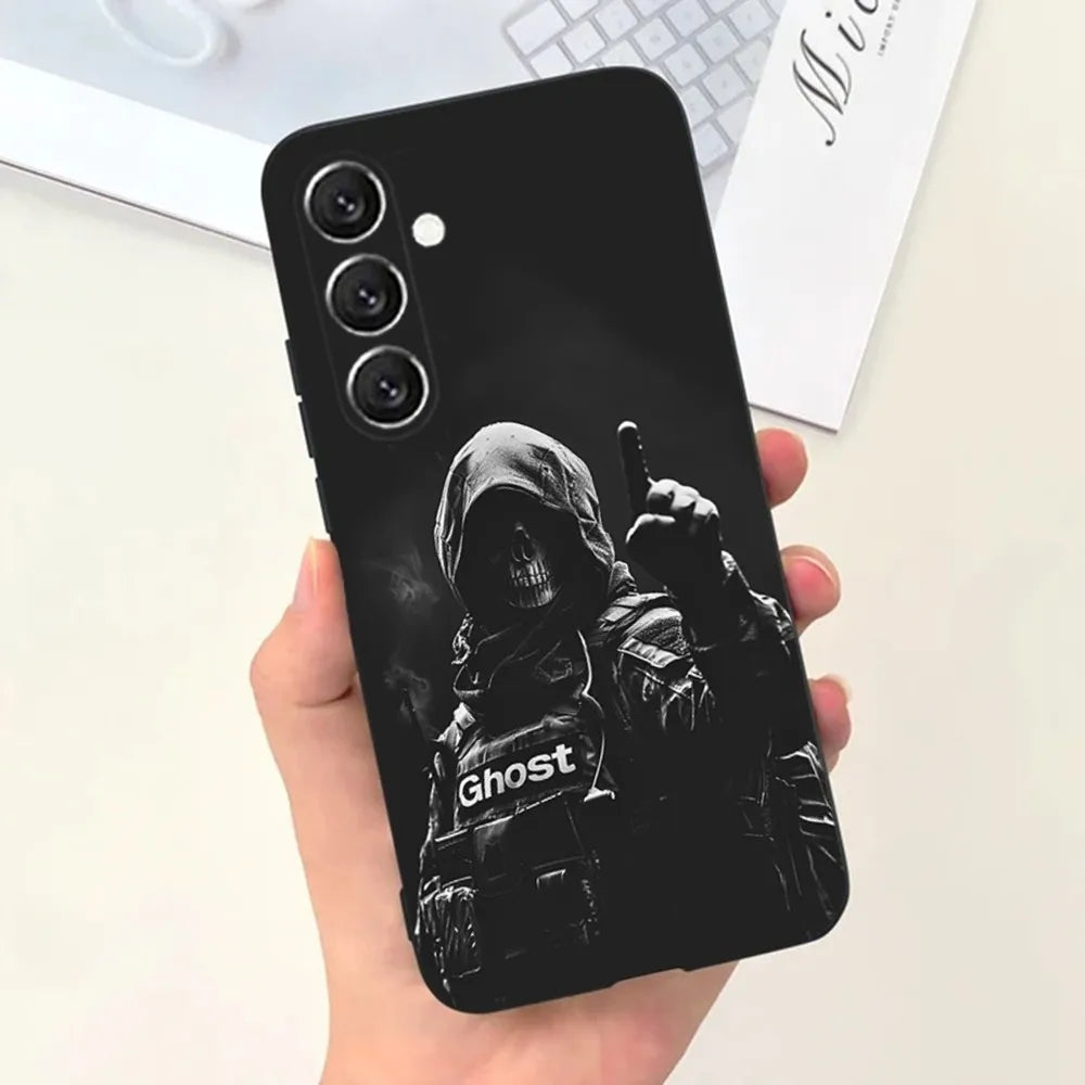 C-COD Call Of Duty hosts Phone Case For Samsung S25,S24,S21,S22,S23,S30,Ultra,S20,Plus,Fe,Lite,Note,10,9,5G Black Cover