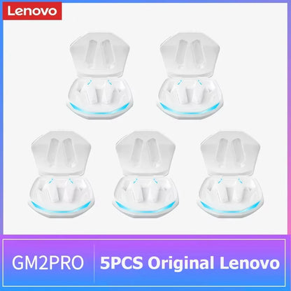 Auriculares sem fios Lenovo GM2 Pro TWS Bluetooth 5.3 – Auriculares HD com controlo tátil e microfone, auscultadores desportivos à prova de água