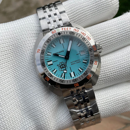 Top Brand Diver Watch Men SUB300T Automatic Mechanical Sapphire Glass Luminous Date 200m Turn Bracelet Seestern Wristwatch Retro
