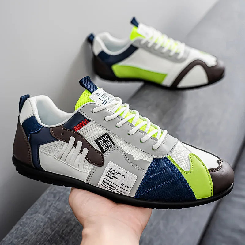 High-Quality Shoes for Men Summer New Mesh Breathable Youth Leisure Running Sneakers Walking Men Shoes Light Sneakers Zapatillas