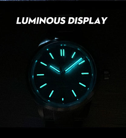 WM Watch Automatic Mechanical Watch Gemstone Series NH35 100M Water Resistant AR Coated Sapphire Welly Merck Man Watches WM225
