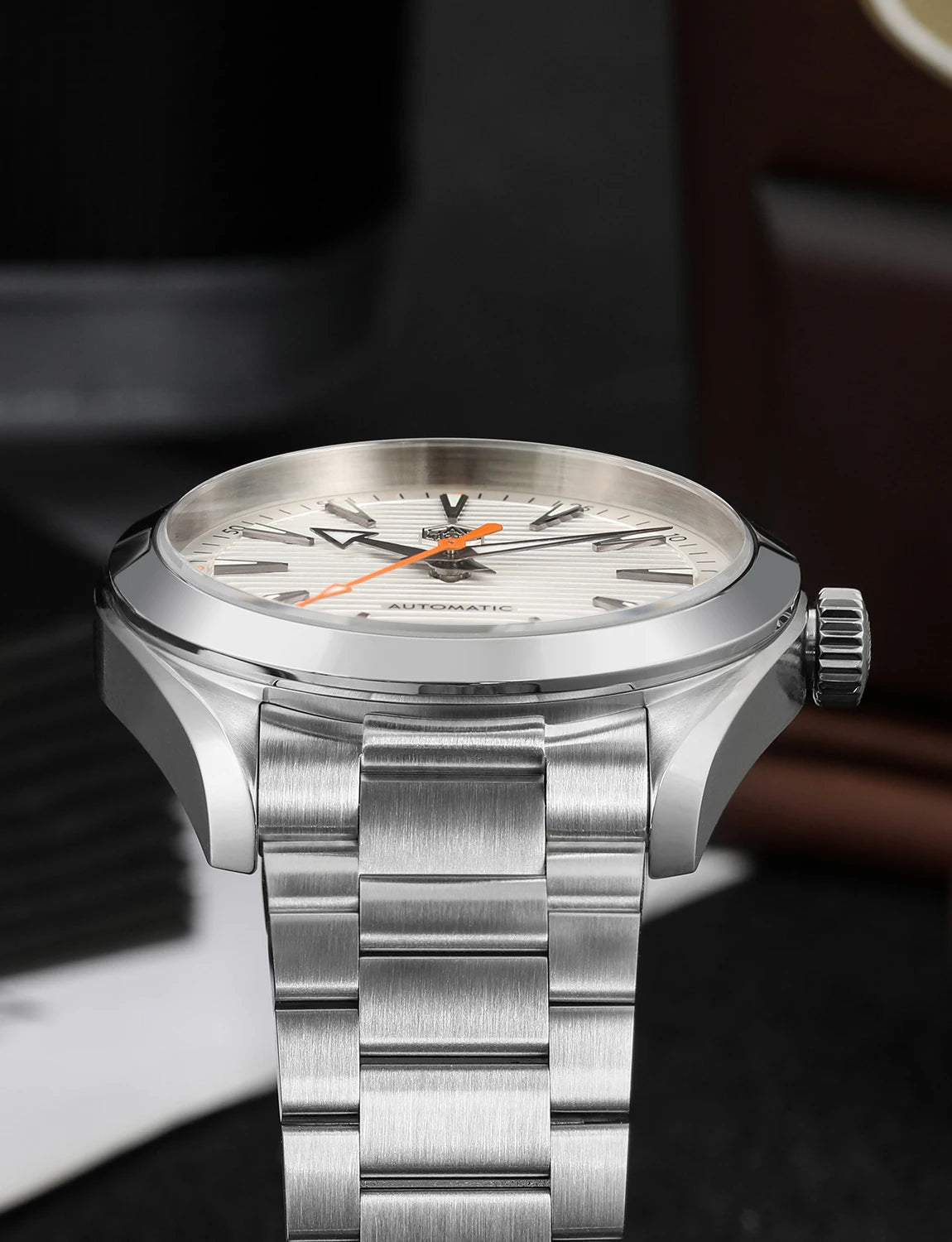 San Martin 38mm Chronometer Men's Watch SN0113W V2 ST2130 Automatic Movement Sapphire BGW9 Luminous Waterproof 100m Watch