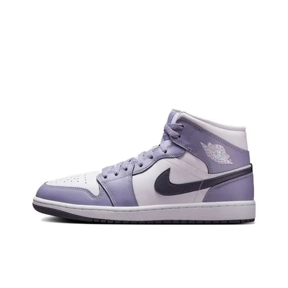 Nike Air Jordan 1 Mid unisex košarkarski copati, klasičen dizajn, protizdrsni in trpežni, izjemna zmogljivost BQ6472-009