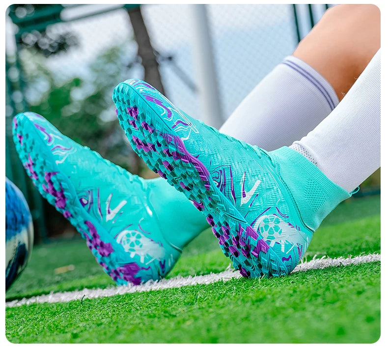 Moški profesionalni nogometni čevlji, protizdrsni nogometni čevlji, unisex, dihalni, za futsal, športni, novi čevlji s špicami, neposredna dostava, ultralahki