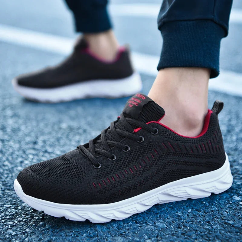 Zapatillas de running para hombre, zapatillas deportivas de moda, ligeras y transpirables, zapatillas cómodas para caminar, zapatillas deportivas para hombre.