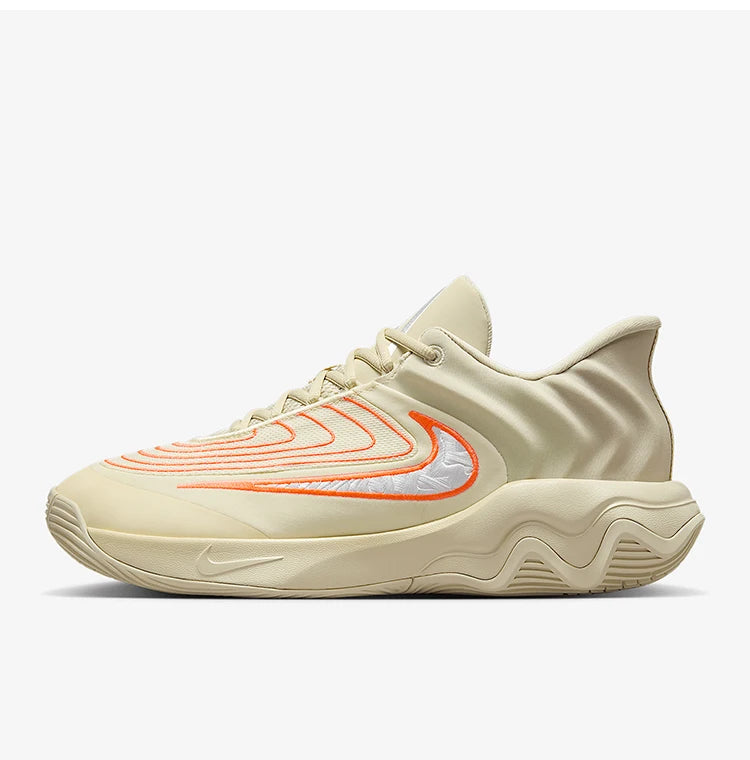 Zapatillas de baloncesto Nike originales de caña baja para hombre, verano 2025, con amortiguación FQ3681-200