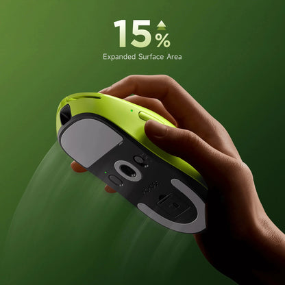 MCHOSE A7 V2 mouse da gaming wireless leggero, doppia frequenza di polling 8,000Hz, PAW3950 TI, mouse per gaming, eSport e ufficio