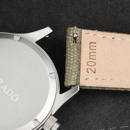 Militado VK61 VK67 Quarz-Chronographenuhr 39mm 316L-Edelstahlgehäuse 3 Zifferblätter wasserdicht 100M Multifunktions-Militäruhr