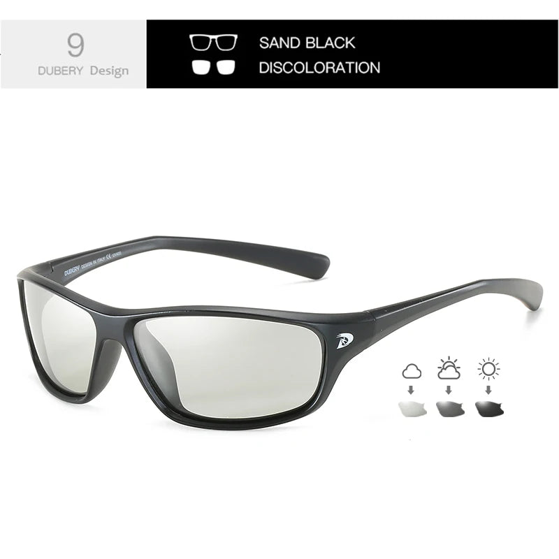 DUBERY Polarized UV400 Protection Sunglasses For Men And Women 10 Colors Model 135