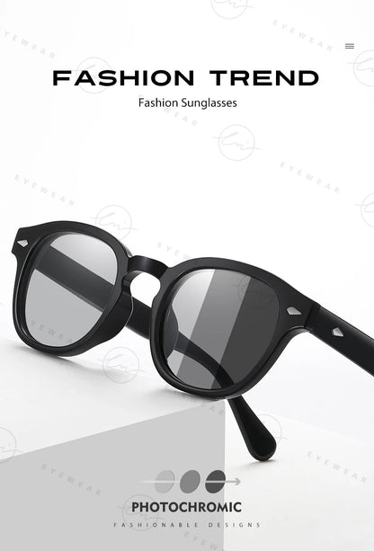 LM NEW Fashion Photochromic Sunglasses Women Men Polarized Blue Eyewear Drivign Outdoor UV Protection Eyewear gafas de sol mujer