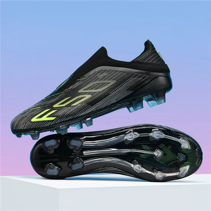 New Men Soccer Shoes Futsal Football Boots Sneakers Match Grass Cleats High-quality Non-Slip Indoor Hot-selling High-top Outdoor
