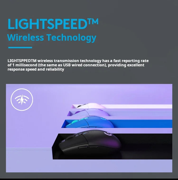 Logitech G304 LIGHTSPEED Kabellose Gaming-Maus, leichte tragbare Maus mit Makro, Jedi Survival, FPS, League of Heroes, Eat Chicken