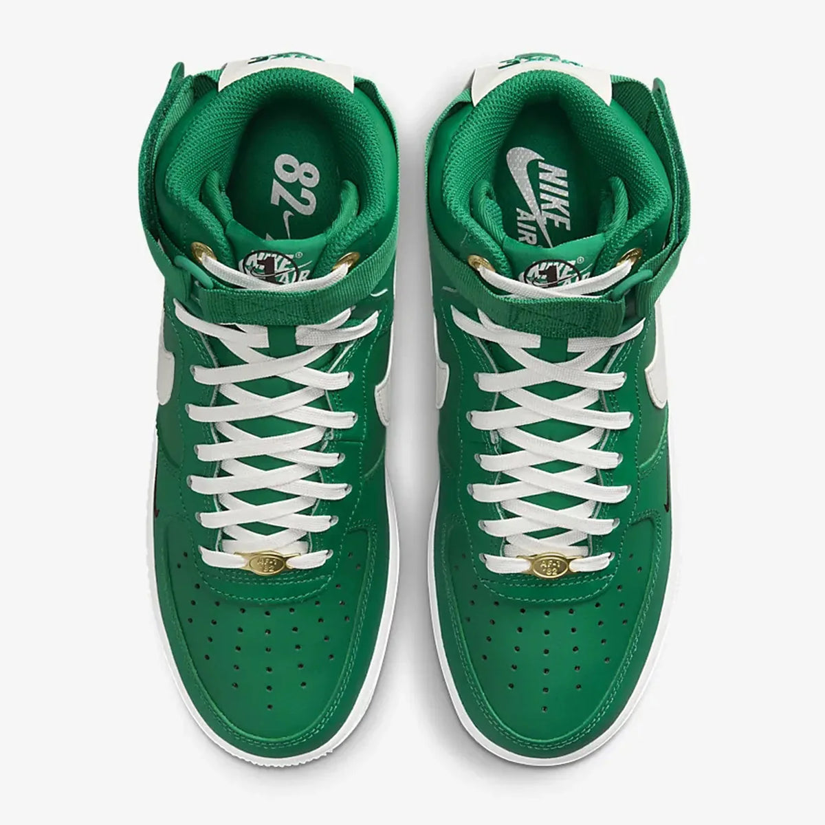 Nike originale Air Force 1 højtoppe casual sneakers til kvinder DQ7584-300