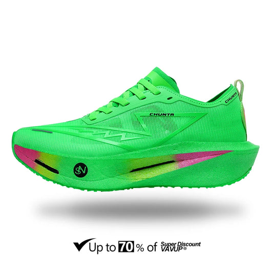Men Running Shoes Carbon Plate Marathon Specialty Sports Breathable Lightweight Women's Comfortable Athletic Chunta Sneakers