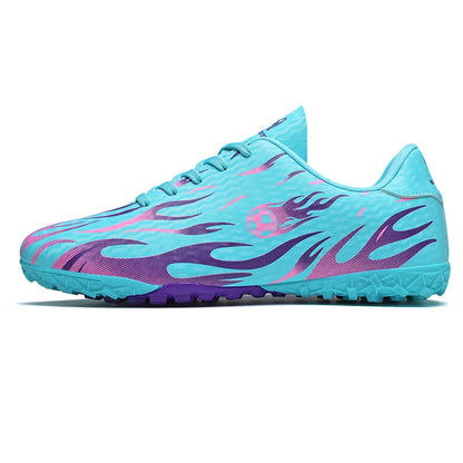 Nouvelles chaussures de football pour homme, chaussures de football professionnelles, baskets confortables pour les matchs en plein air, chaussures de sport antidérapantes pour garçons, unisexe