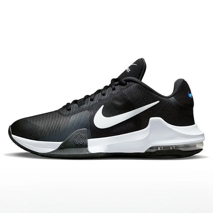 Nike Air Max Impact 4 alacsony szárú kosárlabdacipő – alkalmi, sokoldalú, csúszásgátló, tartós, párnázott DM1124-101