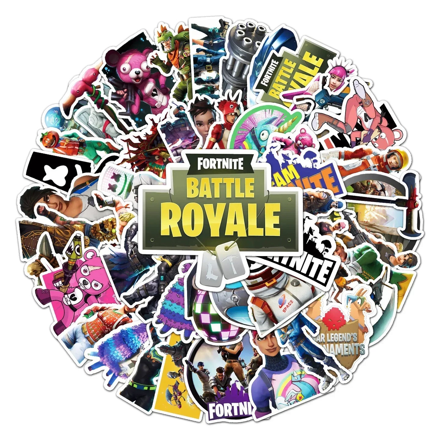 Fortnite Kids Pencil Bags Multifunctional Stationery Box Children's Large Capacity Double Layer Stationery Bag
