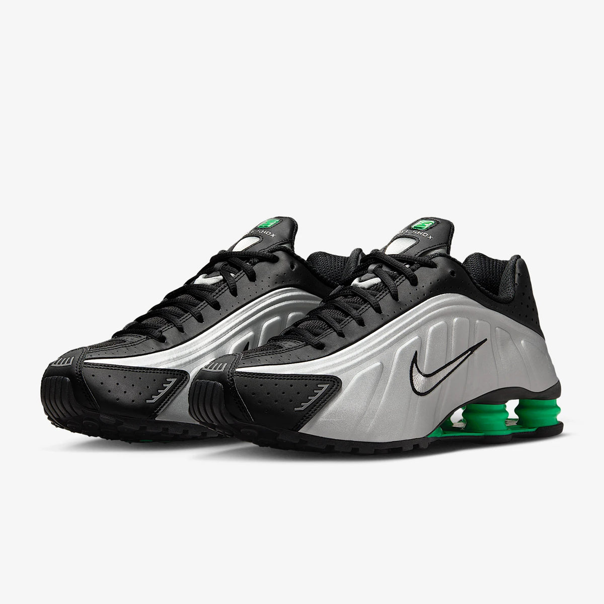 Nike Authentic Shox R4 Herren-Laufschuhe aus strapazierfähigem Mesh mit Stoßdämpfung HQ1988-006