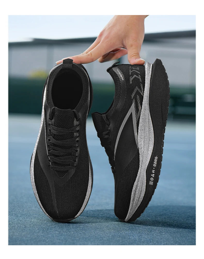 Speciality Marathon Men Running Shoes Carbon Board Sports Breathable Lightweight Women's Comfortable Athletic Nonskid Sneakers