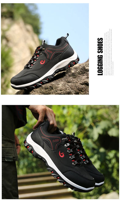 New Men's 38-48 Large Outdoor Hiking, Mountaineering, Camping, Running, Jogging Shoes, Waterproof and Anti-slip Fashion Shoes