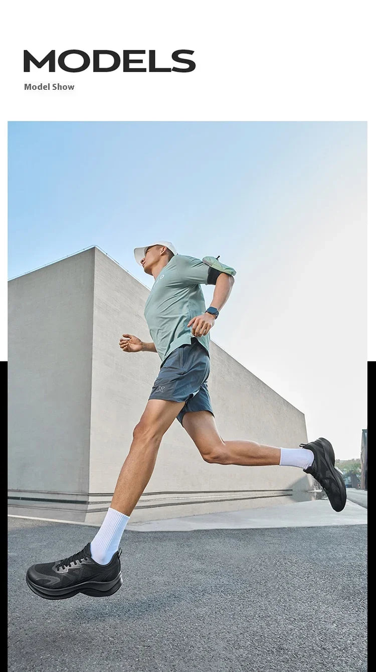 XTEP Running Shoes Men's 2025 Summer Mesh Breathable Comfortable Wear-Resistant Sports Shoes, Commuting Casual Shoes 875319110025