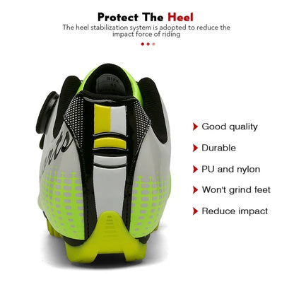 2023 New Road Bicycle Shoes Men Cycling Sneaker Mtb Clits Route Cleat Dirt Bike Speed Flat Sports Racing Women Spd Pedal Shoes