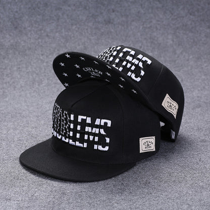 Unisex Alphabet Baseball Cap Summer Tide Brand Embroidered BackButton Cap Outdoo Hip Hop Hat Men's Women's Adjustable Casual Hat