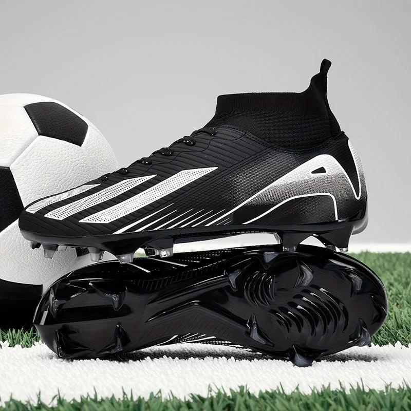 New Men's Football Boots Cleats Boys Ultralight Sport Soccer Shoes Adult Professional Non-Slip Comfortable Training Match Grass