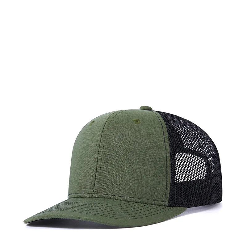High Quality Mesh Baseball Cap Women Men Summer Cotton Breathable Sunhat Unisex Adjustable Snapback Trucker Hats Male Female