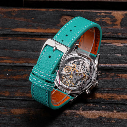 Sugess Chronograph Watch for Man ST19 Swanneck Movement Mechanical Wristwatches Sapphire Crystal Pilot Military Racing Clock New